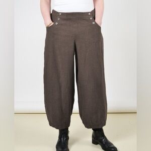 Heavy Linen Genie Pants by Bryn Walker M
